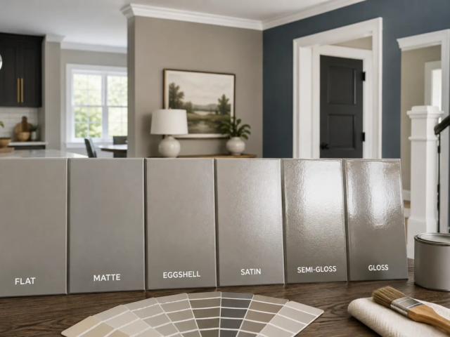 How to Choose the Right Paint Finish for Every Room in Your Home