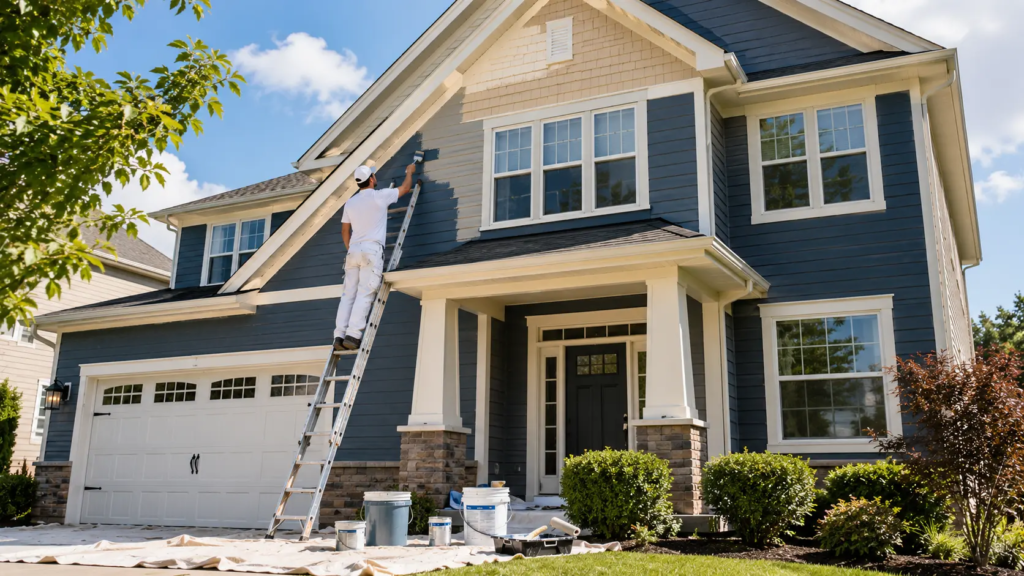 exterior painting cost Illinois