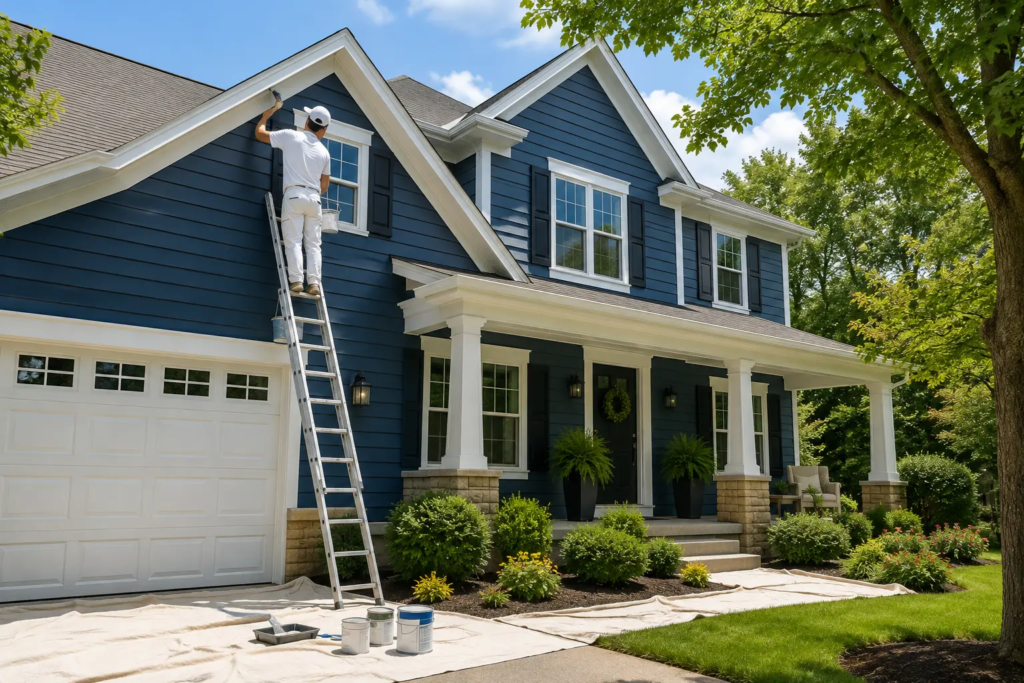 exterior painting Wheaton IL