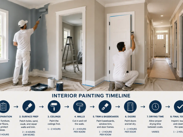 How Long Does It Take to Paint the Interior of a House?