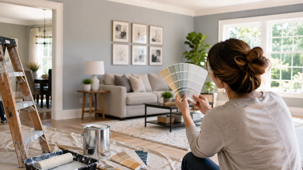 how often to paint house interior