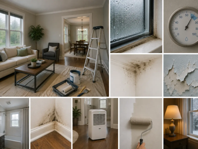 How Weather and Humidity Can Affect Interior Paint in Illinois Homes