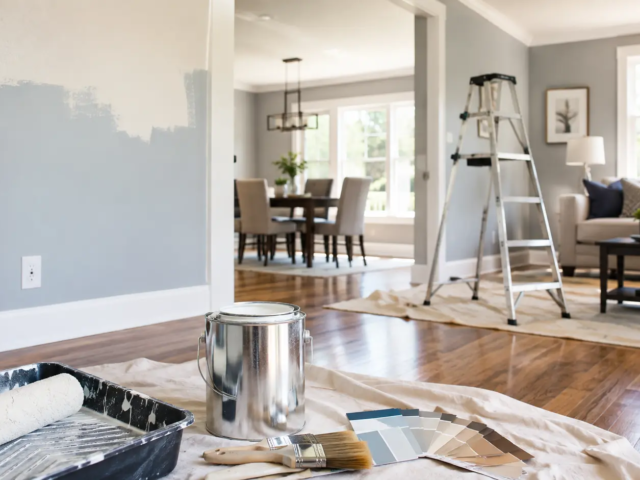 How Much Does It Cost to Paint the Interior of a House in Illinois?