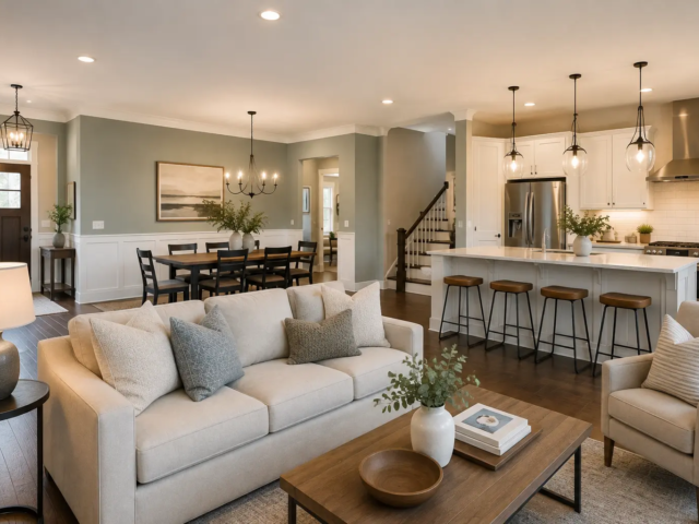 How to Choose Paint Colors for an Open Floor Plan