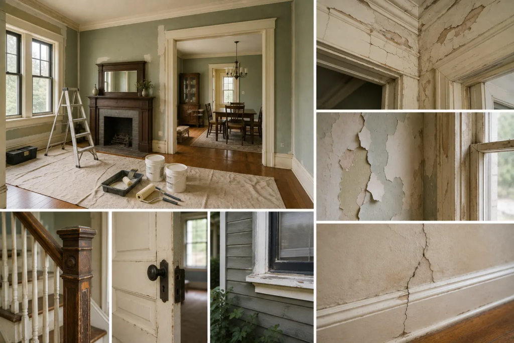 painting an older home