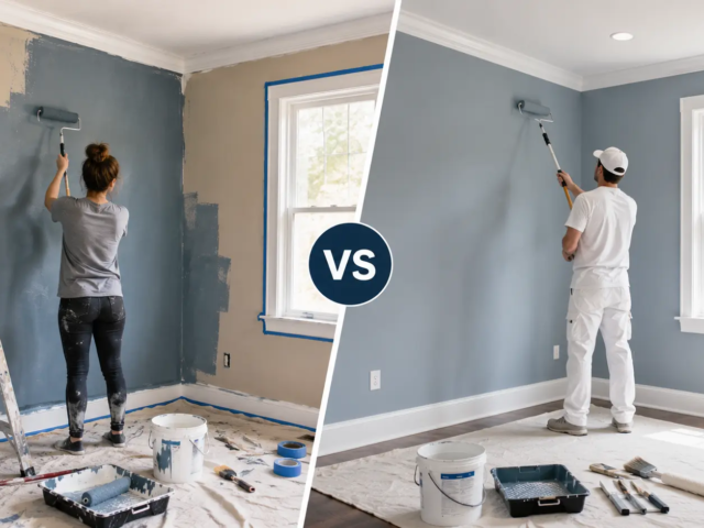 Professional Painting vs DIY: Which Is Better for Your Home?
